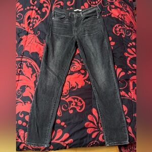 Levi's Black Washed skinny Jeans